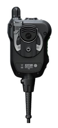 Motorola XVE500 PMMN4132A_BLK Remote Speaker Microphone for Two-Way Radios - Hands-Free Communication for Security, Construction & Outdoor Activities