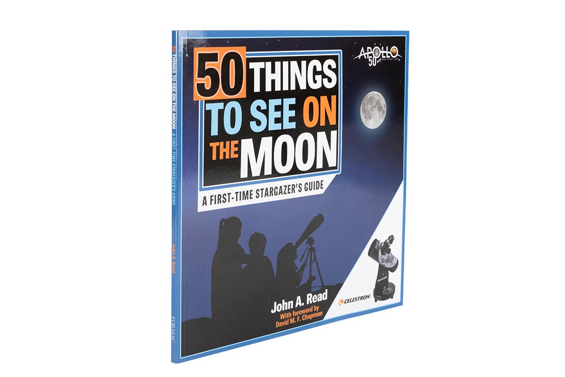 50 Amazing Things to See on the Moon - Lunar Exploration Guide for Astronomy Enthusiasts & Stargazers - Perfect for Backyard Telescopes and Night Sky Observation