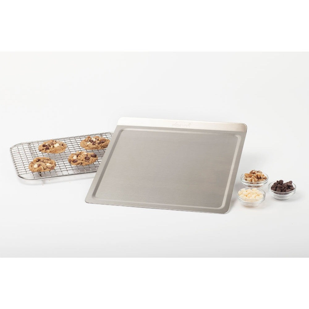 Premium 360° Non-Stick Medium Cookie Baking Sheet - Perfect for Cookies, Pastries, Roasting Veggies & More | Heavy Duty Commercial Grade Bakeware for Home & Restaurant Use