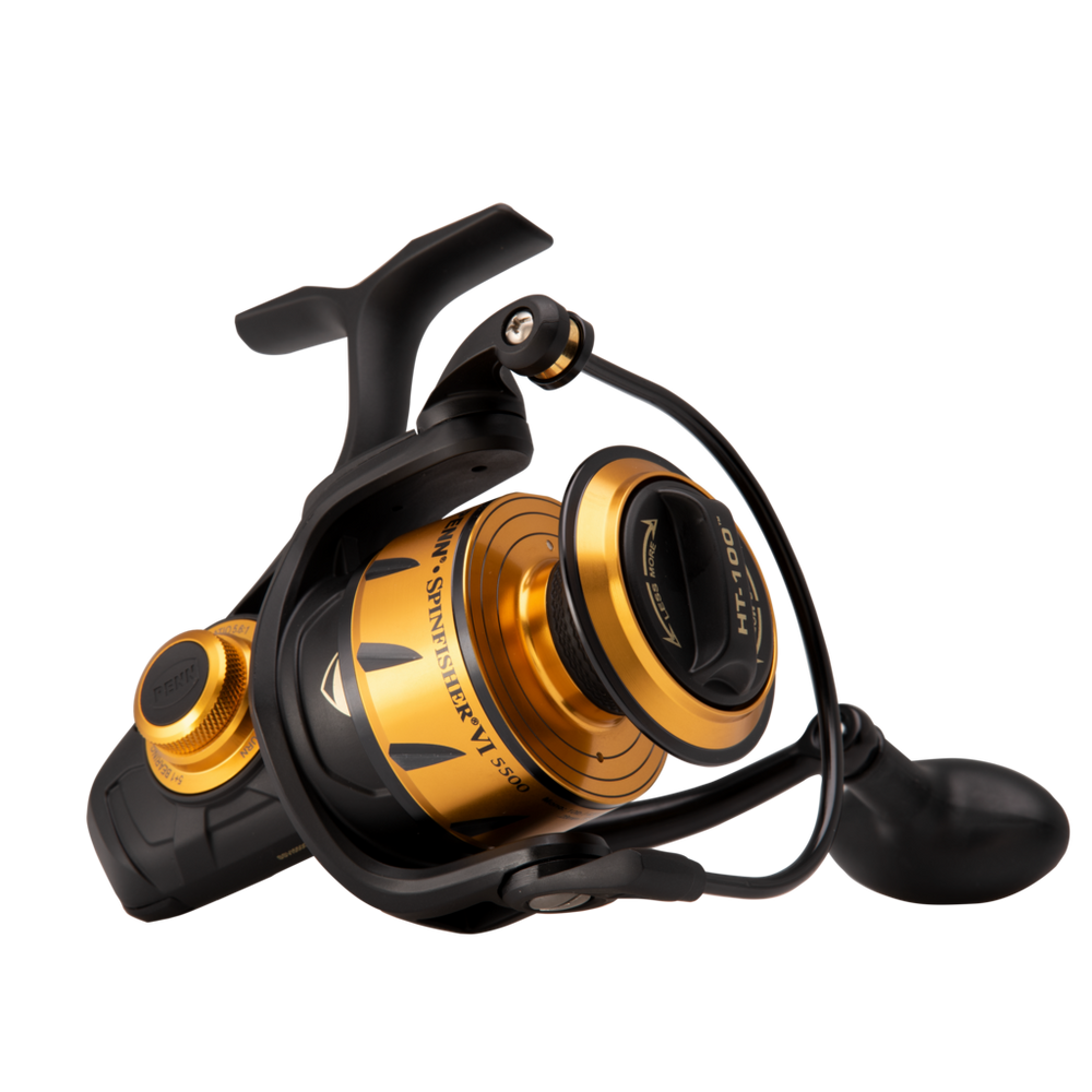 Penn Spinfisher VI Live Liner Spinning Reel - Saltwater Fishing Reel with Smooth Drag System | Perfect for Surf Fishing, Pier Fishing & Offshore Angling