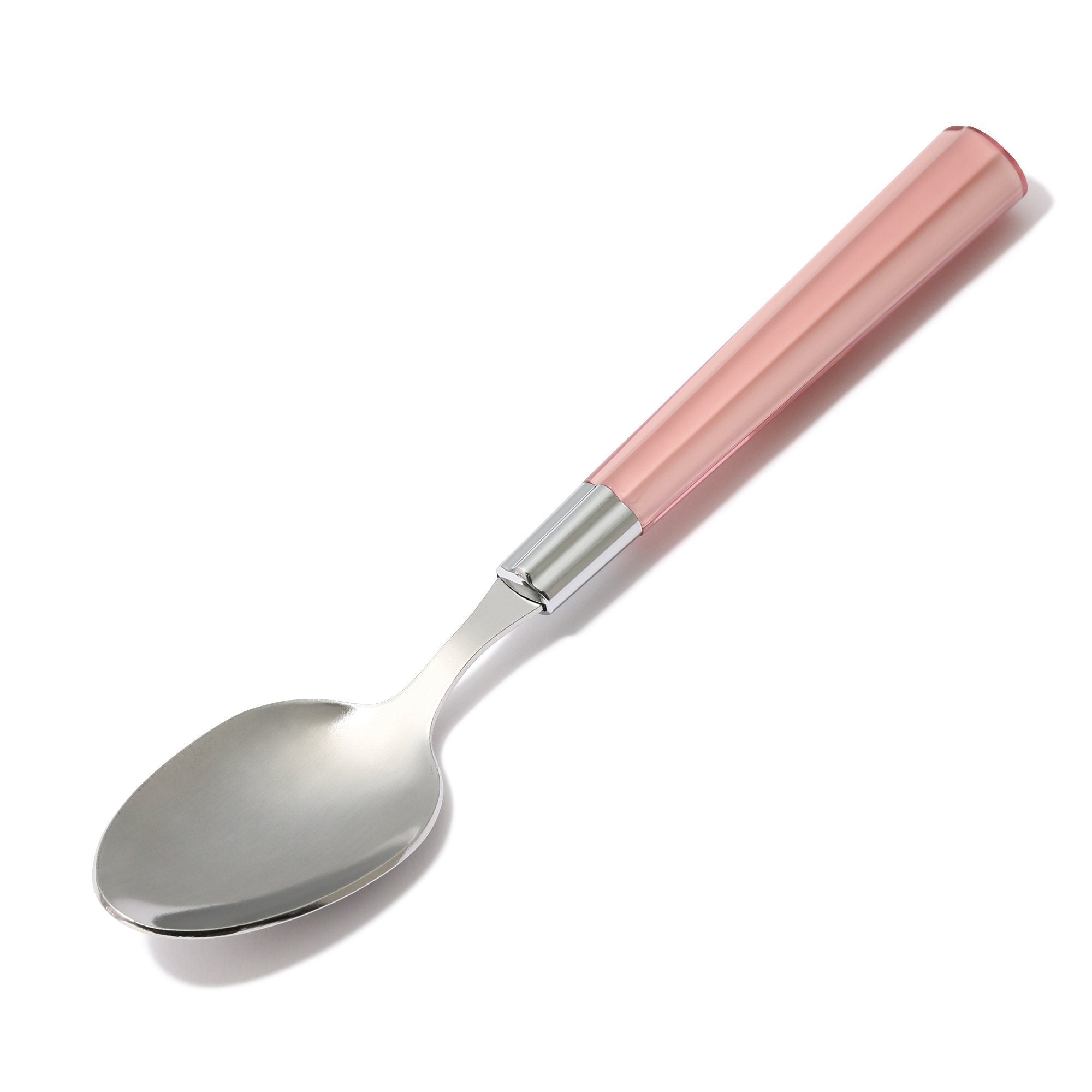 Connie Cutlery Set - 8-Piece Stainless Steel Knife Set with Layered Pink Handle - Perfect for Kitchen, Dining, and Gift Giving