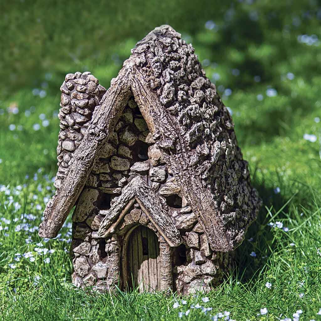 Campania International Gnome Sweet Home Statue - Whimsical Garden Decor for Outdoor & Indoor Use - Perfect for Patios, Lawns, and Home Décor