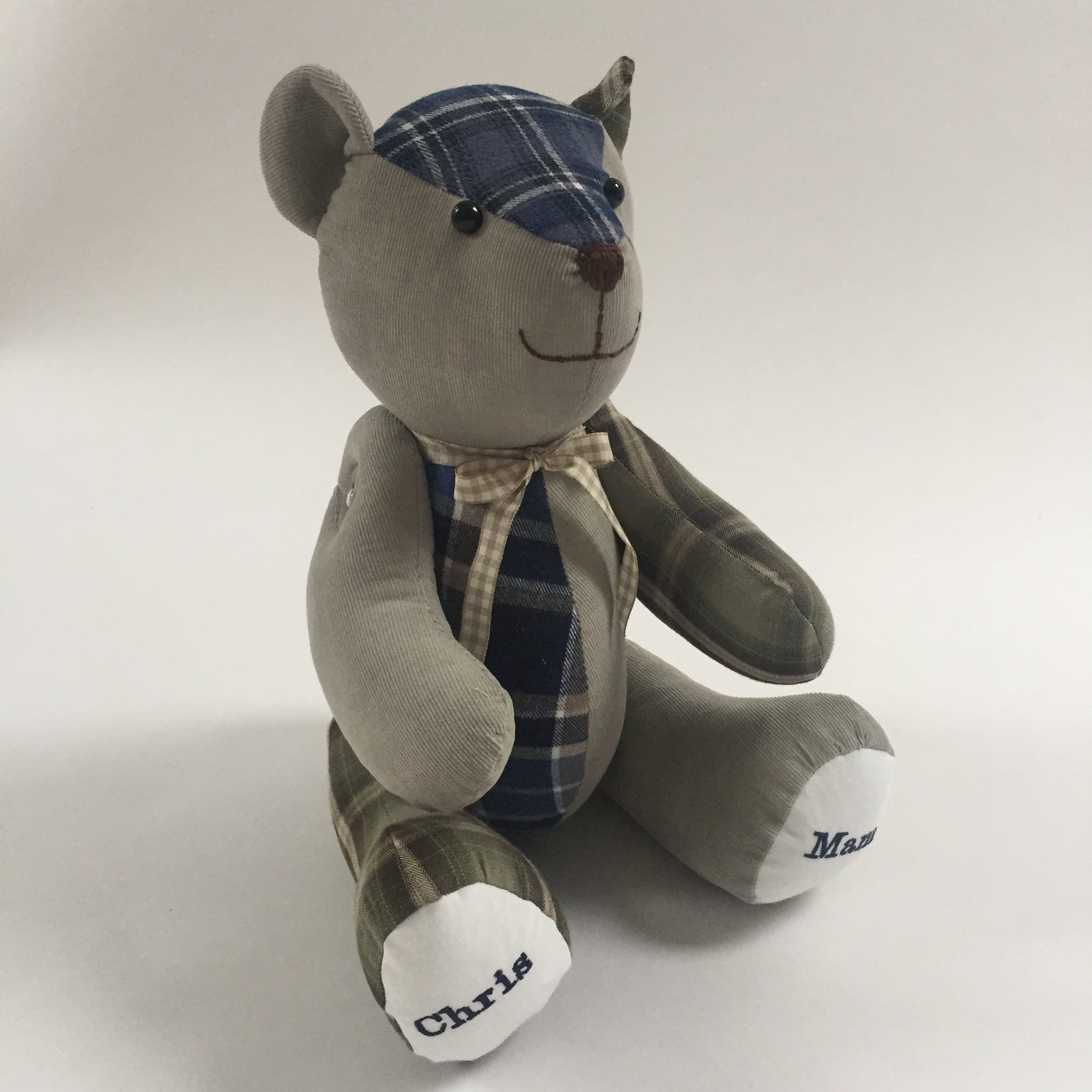 Personalized Memorial Memory Bear - Custom Keepsake Stuffed Animal for Grieving & Healing | Sympathy Gift for Loss of Loved One, Baby, Pet | Comforting Plush Teddy for Remembrance & Emotional Support