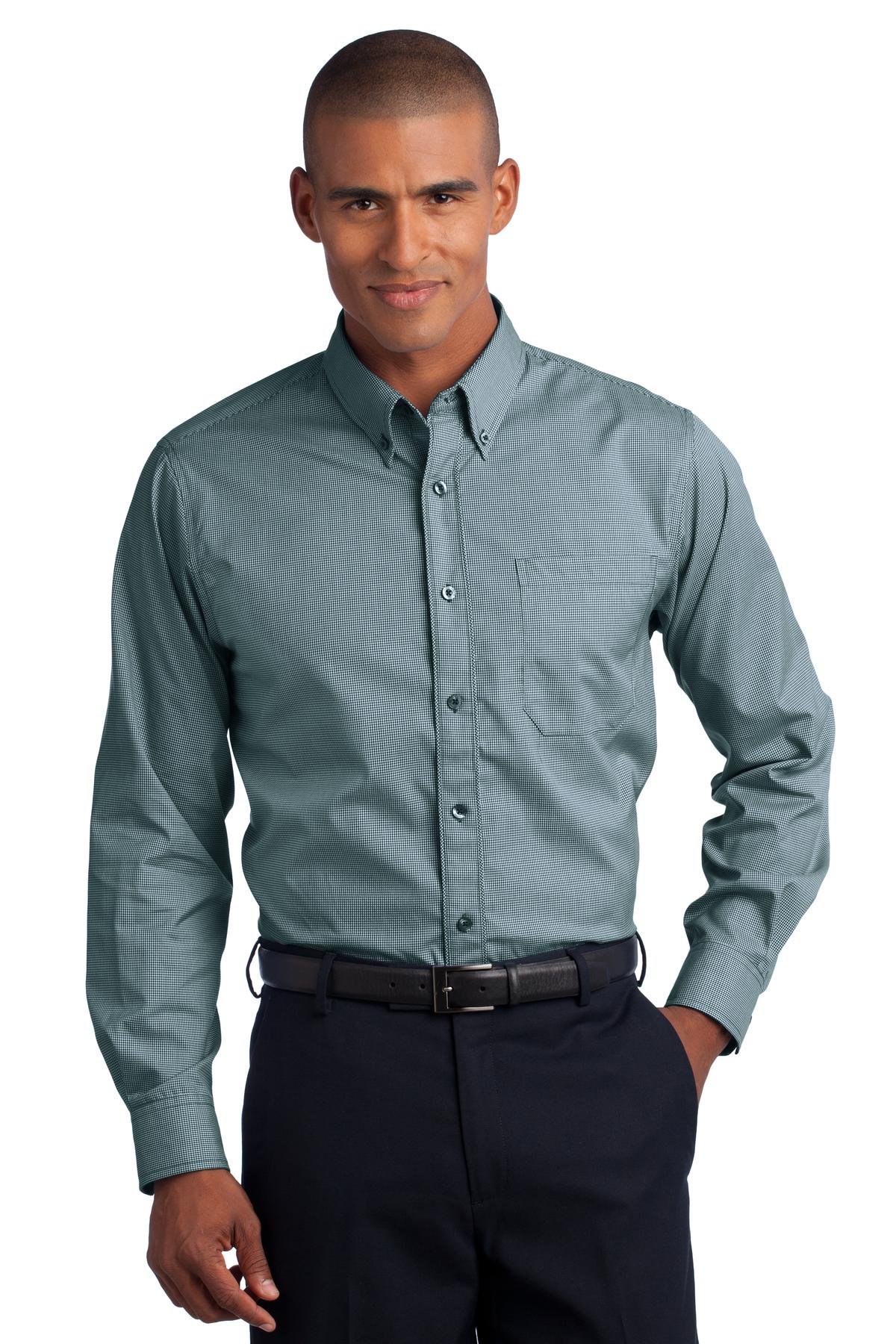 Red House Women's French Cuff Non-Iron Pinpoint Oxford Shirt - Professional Business Attire for Office & Formal Occasions