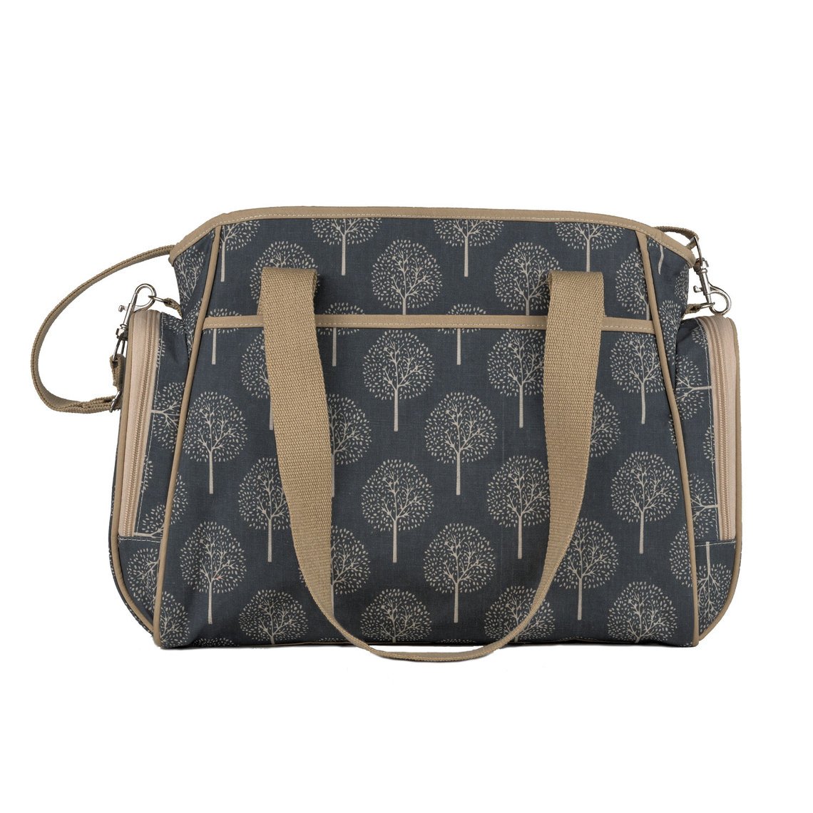 Roma Classic Baby Changing Bag with Cushioned Changing Mat & Wet Wipe Dispenser - Perfect for Diaper Changes On-The-Go, Travel, and Nursery Organization