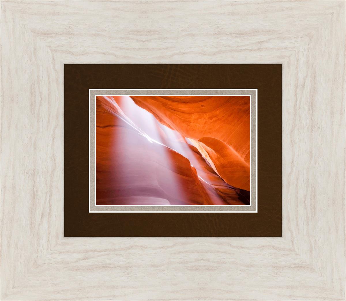 Stunning Antelope Canyon Light Shafts Photography - Natural Sunbeams in Slot Canyon - Perfect for Wall Art, Travel Inspiration & Desert Landscape Decor