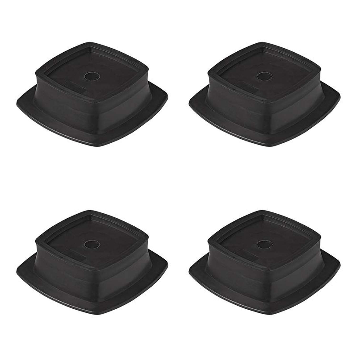 ProPlus Corner Steady Plates - Stackable Set of 4 Pieces for Kitchen Cabinets & Furniture - Heavy Duty Shelf Brackets for Secure Storage & Organization