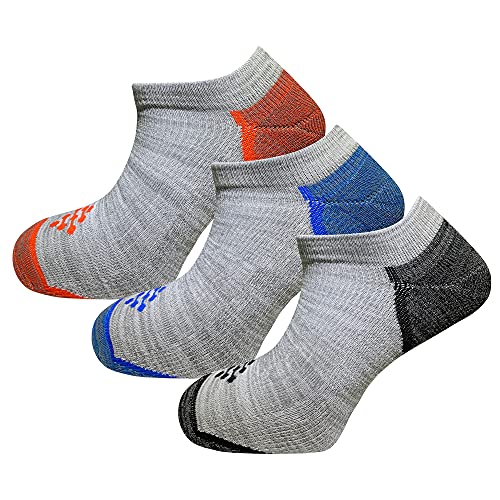 Grey With Black/Royal Blue/Red Accents