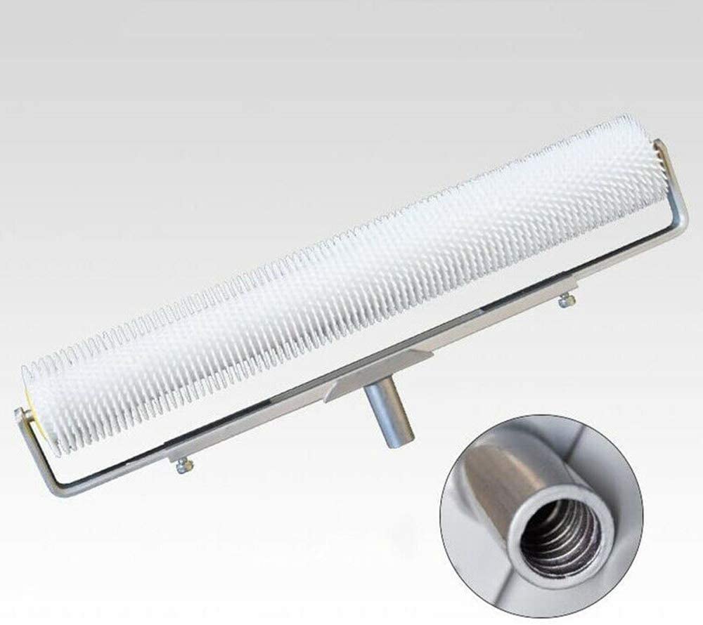 2 Inch Self Leveling Cement Defoaming Spike Roller - Epoxy Flooring Bubble Remover Tool for Smooth Concrete Floors | Perfect for Garage, Basement & Workshop Floor Coating Projects