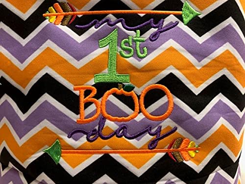 Personalized Halloween Basket - Custom Trick or Treat Bucket with Embroidery for Baby's First Halloween | Halloween Party Favors, Gift Baskets & Home Decor