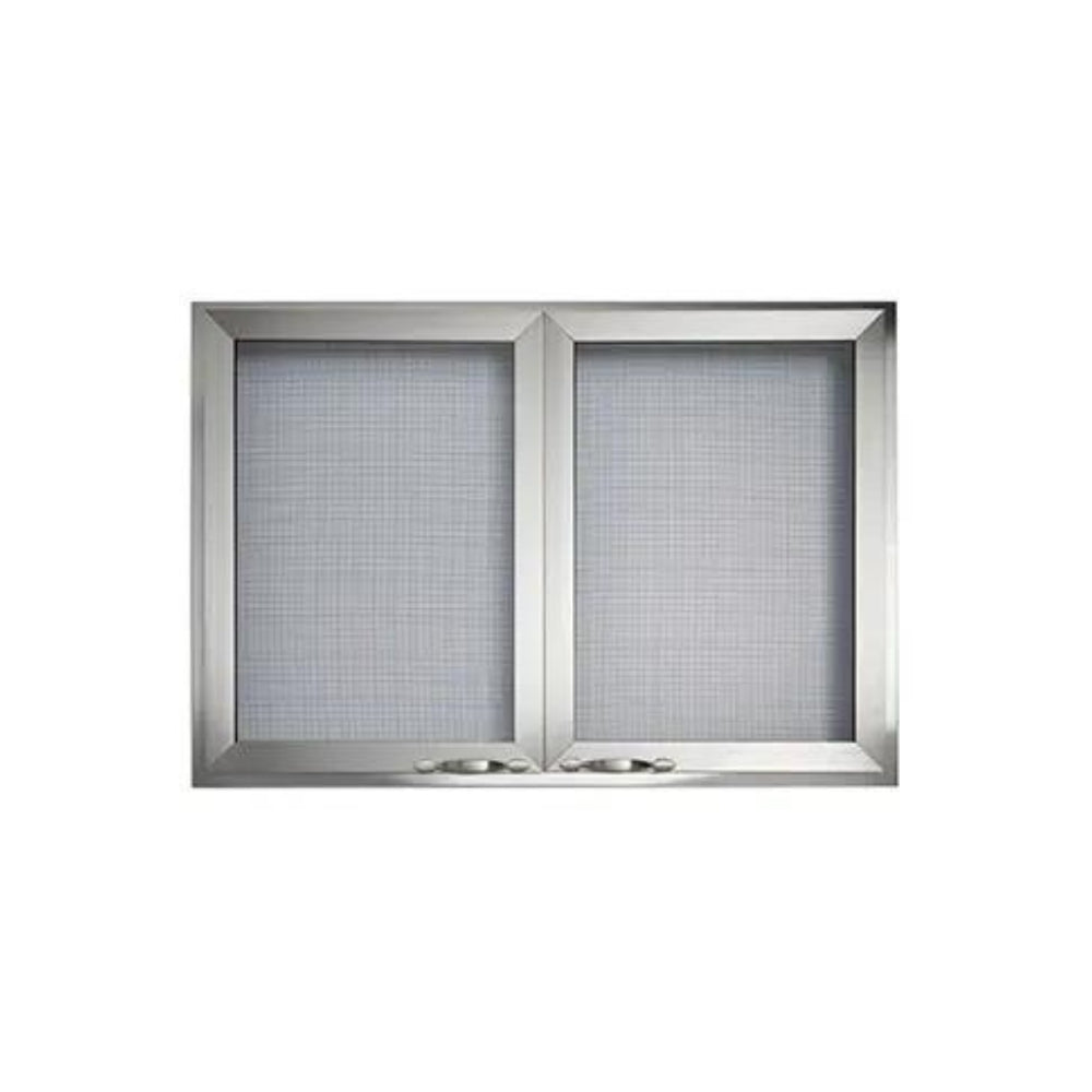 Premium Stainless Steel Mesh Door for Vesper Fireplaces - Durable & Stylish Fireplace Safety Screen for Indoor & Outdoor Use