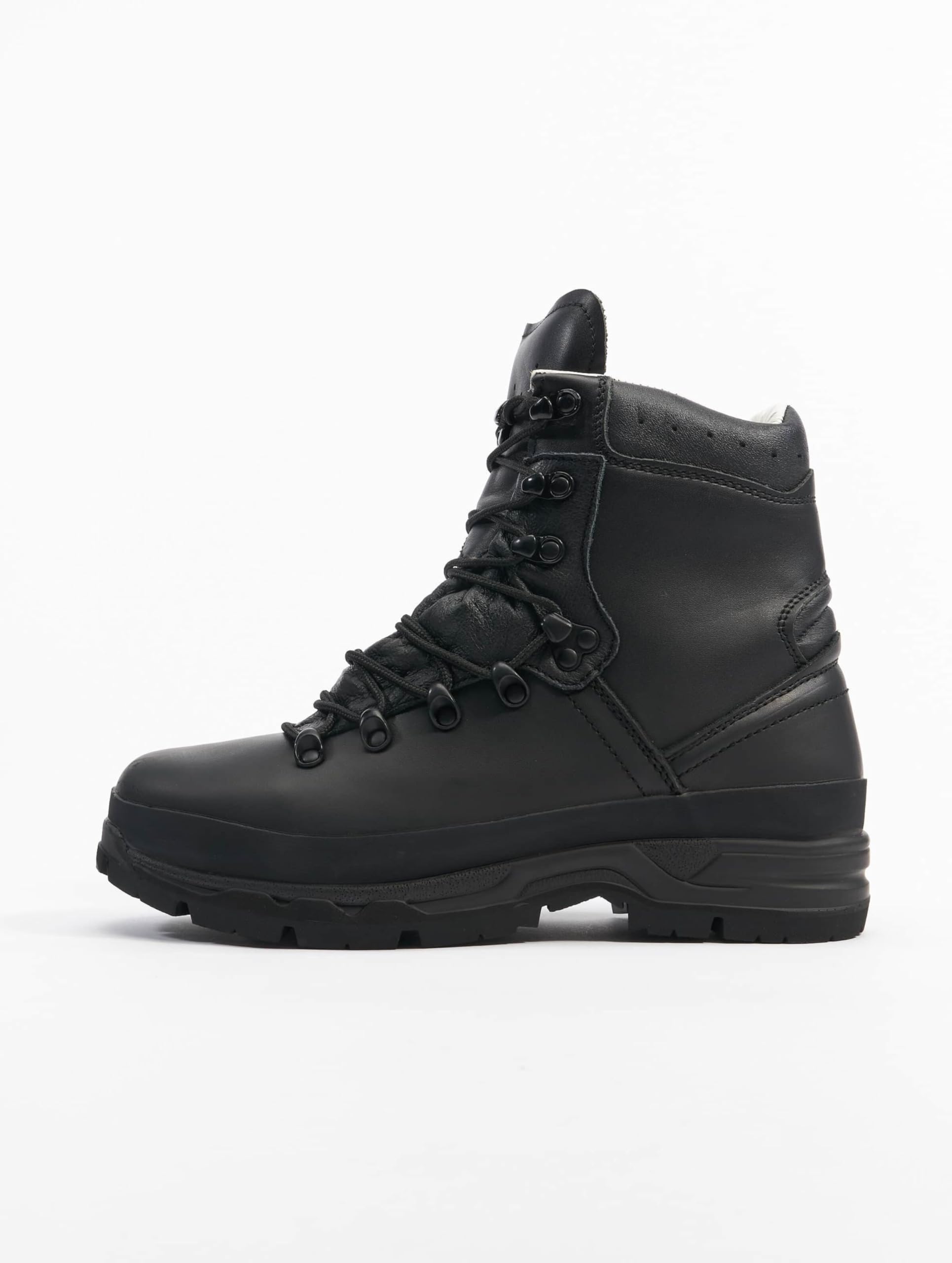 Men's Black & White Mountain Boots - Waterproof Hiking Shoes for Outdoor Adventures & Trail Walking