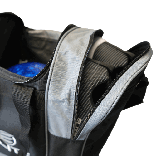 Premium Single Tote Bowling Bag - Lightweight & Durable Aqua Blue Bowling Accessory for Men & Women - Perfect for League Play, Practice & Travel