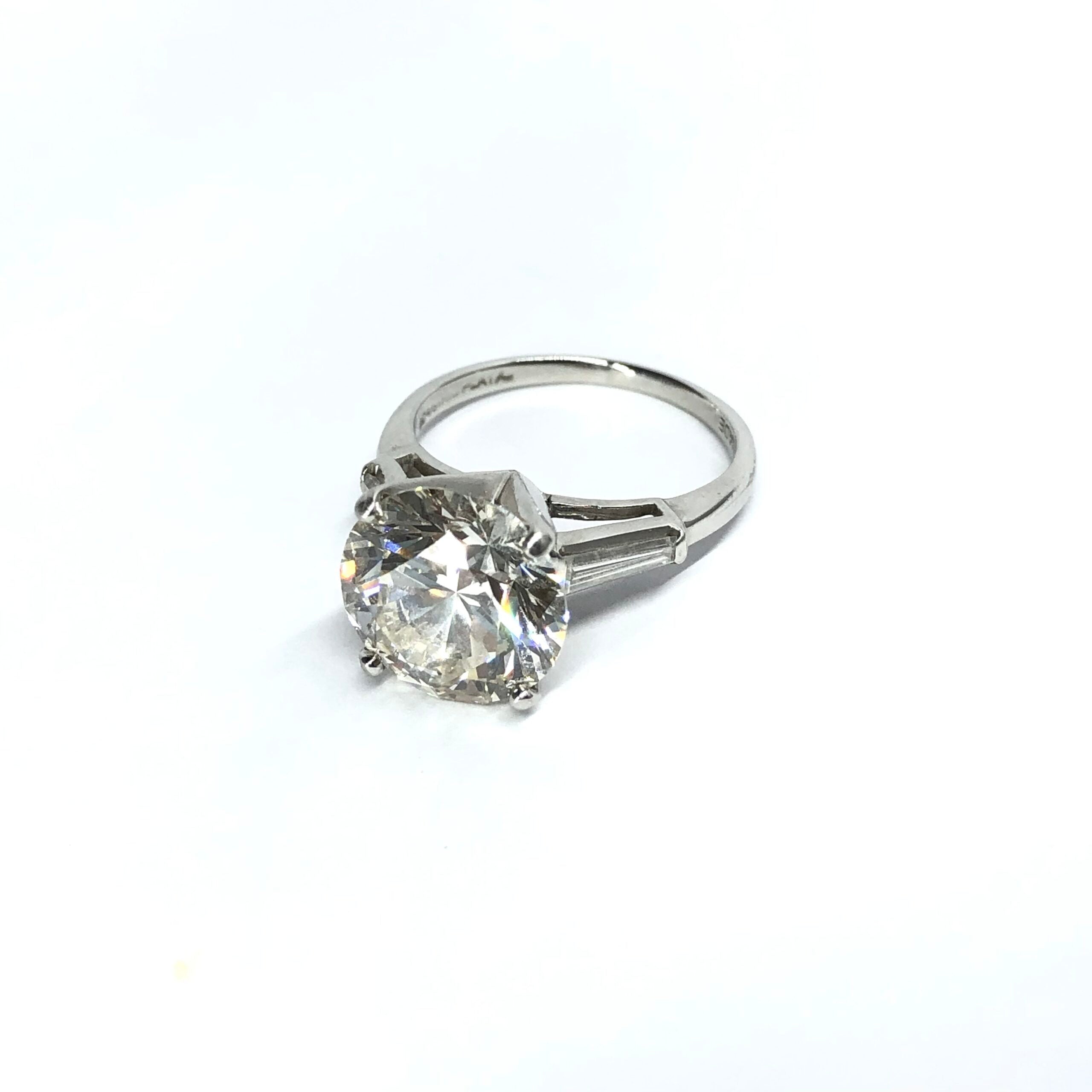 18K White Gold Handmade Ladies Diamond Ring - Elegant Wedding, Engagement & Anniversary Jewelry Gift for Women