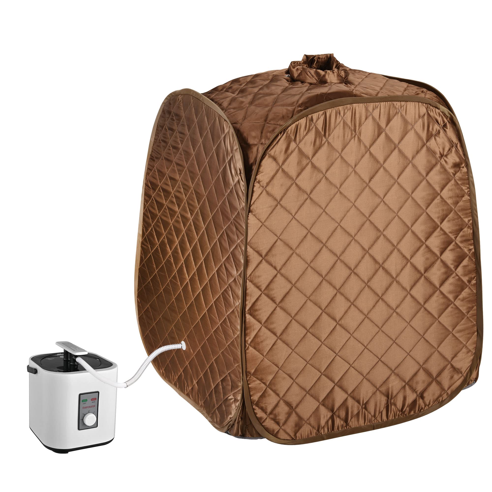 AW BYOOTIQUE 2L Portable Steam Sauna Spa Tent with Timer & Fast Fold - Detox Therapy & Relaxation at Home - Includes Steam Generator & Carry Bag - Perfect for Home Spa, Yoga, and Post-Workout Recovery
