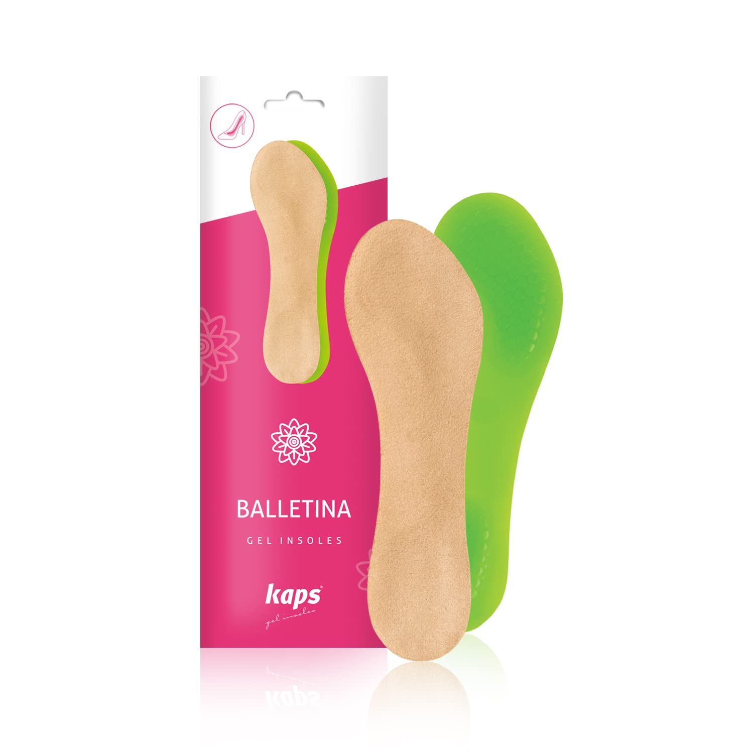 Premium Gel Shoe Insoles for High Heels & Pumps - Women's Comfort & Pain Relief Arch Support (US Size 4-5) - Perfect for Work, Parties & Long Wear Comfort