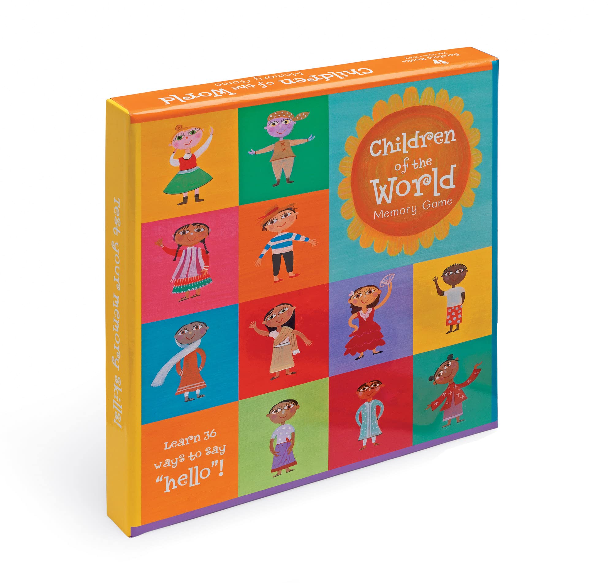 Barefoot Books Children of The World Memory Game - Educational Matching Card Game for Kids | Learn About Global Cultures & Diversity | Perfect for Family Game Night & Classroom Activities