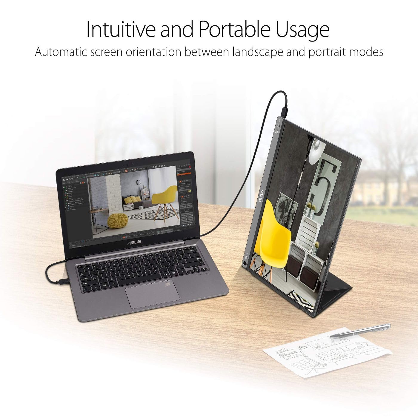 ASUS ZenScreen MB16ACE 15.6