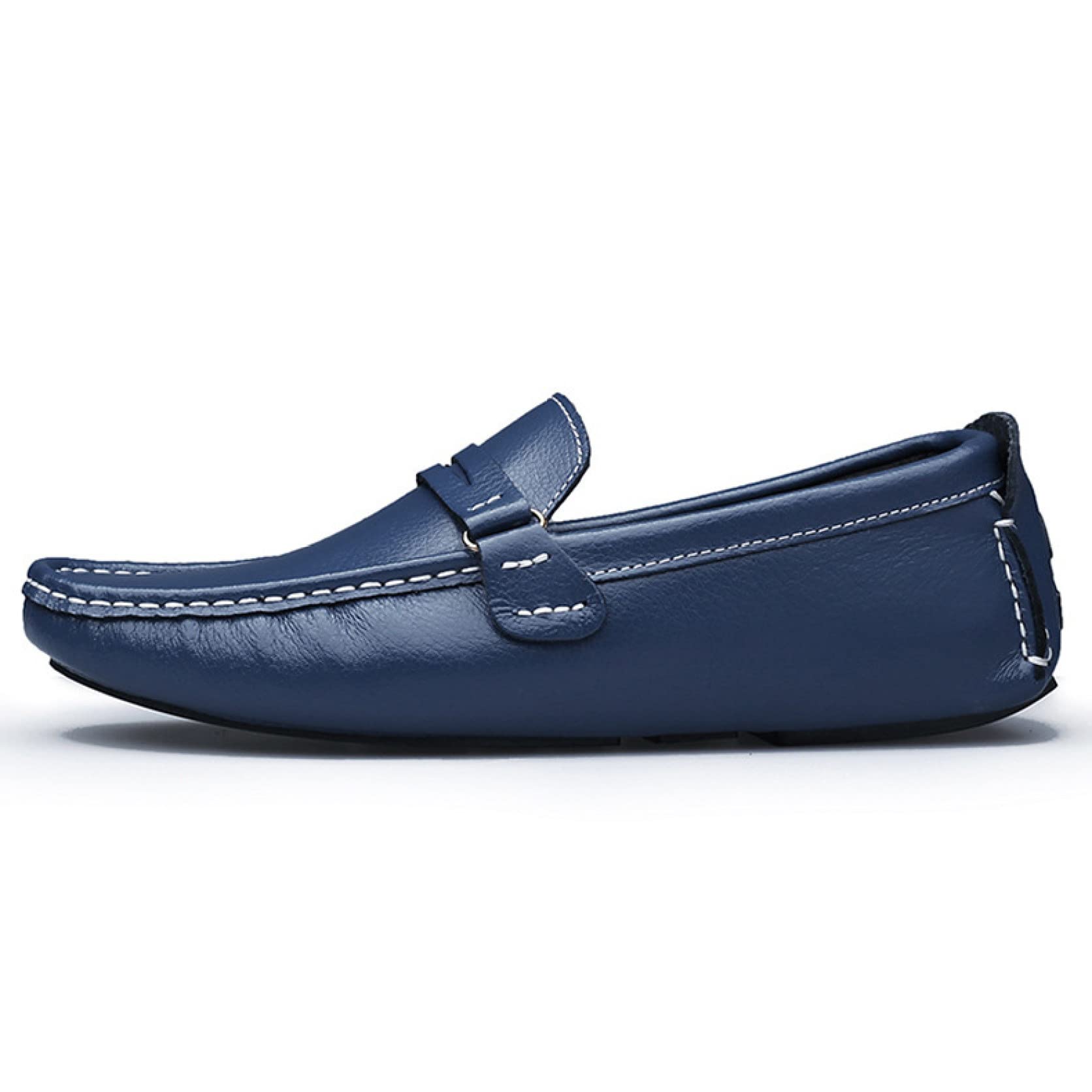 HOXEKLE Men's Penny Loafers - Comfortable PU Leather Driving Shoes, Slip-On Moccasins for Men | Casual & Fashionable Flats | Perfect for Office, Dating & Daily Wear