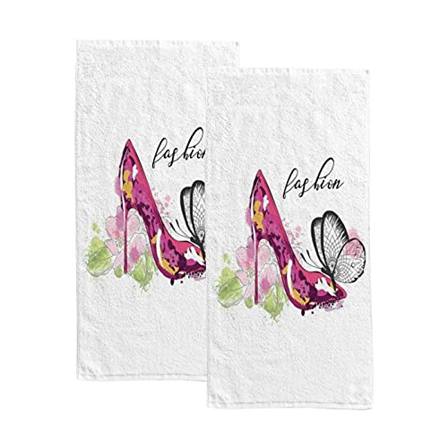 Beautiful Card High Heel Shoe Flowers