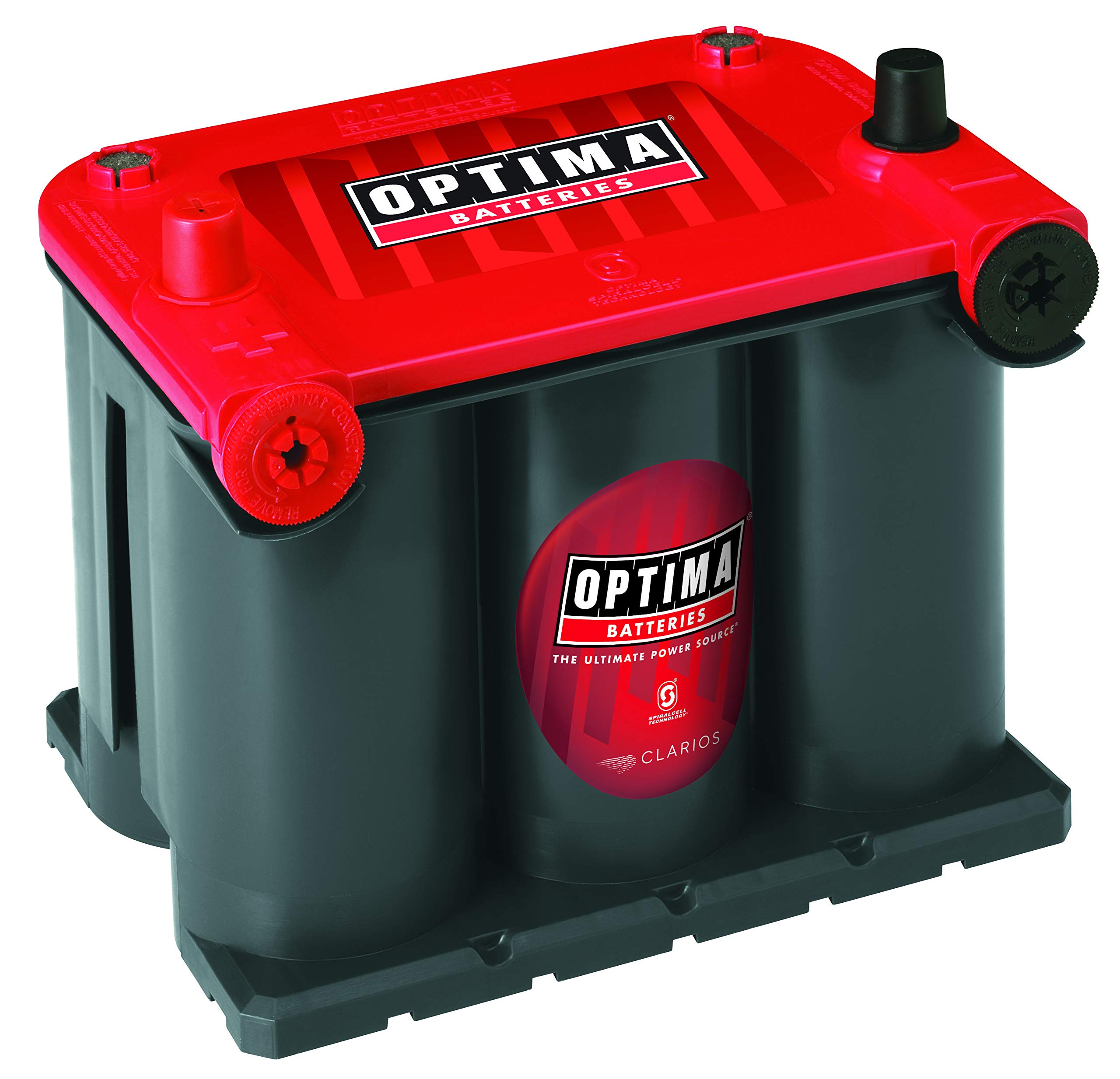 Optima Batteries OPT8022-091 RedTop Starting Battery - 75/25 Group Size - High Performance Car Battery for Trucks, SUVs & Off-Road Vehicles - Perfect for Cold Weather & Heavy-Duty Use