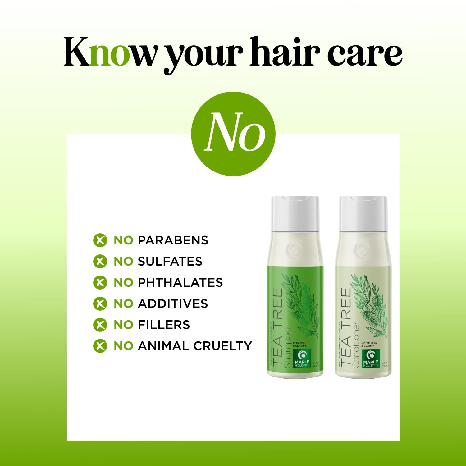 **Tea Tree Shampoo and Conditioner Set for Oily Hair & Scalp Care - Sulfate-Free Clarifying Shampoo with Tea Tree Oil - Deep Cleansing for Build-Up & Dry Scalp Treatment - Perfect for Daily Hair Care & Scalp Refreshment**