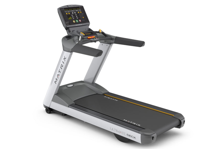 Matrix T130 Folding Treadmill with Incline - Home Gym Equipment for Running & Walking - Perfect for Small Spaces & Cardio Workouts