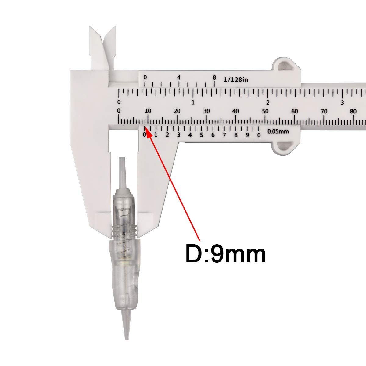 Vinban Disposable Tattoo Needles Cartridge - 1P/3P Permanent Makeup Needles for Machine Pen (Mix Sizes) - Perfect for Eyebrow Microblading, Lip Blushing & Eyeliner Tattooing