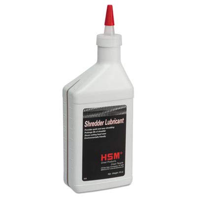 HSM314 Premium Shredder Oil - 16oz Bottle for Paper Shredders | Lubricates & Extends Blade Life | Ideal for Home & Office Use | Safe for All Cross-Cut & Strip-Cut Shredders