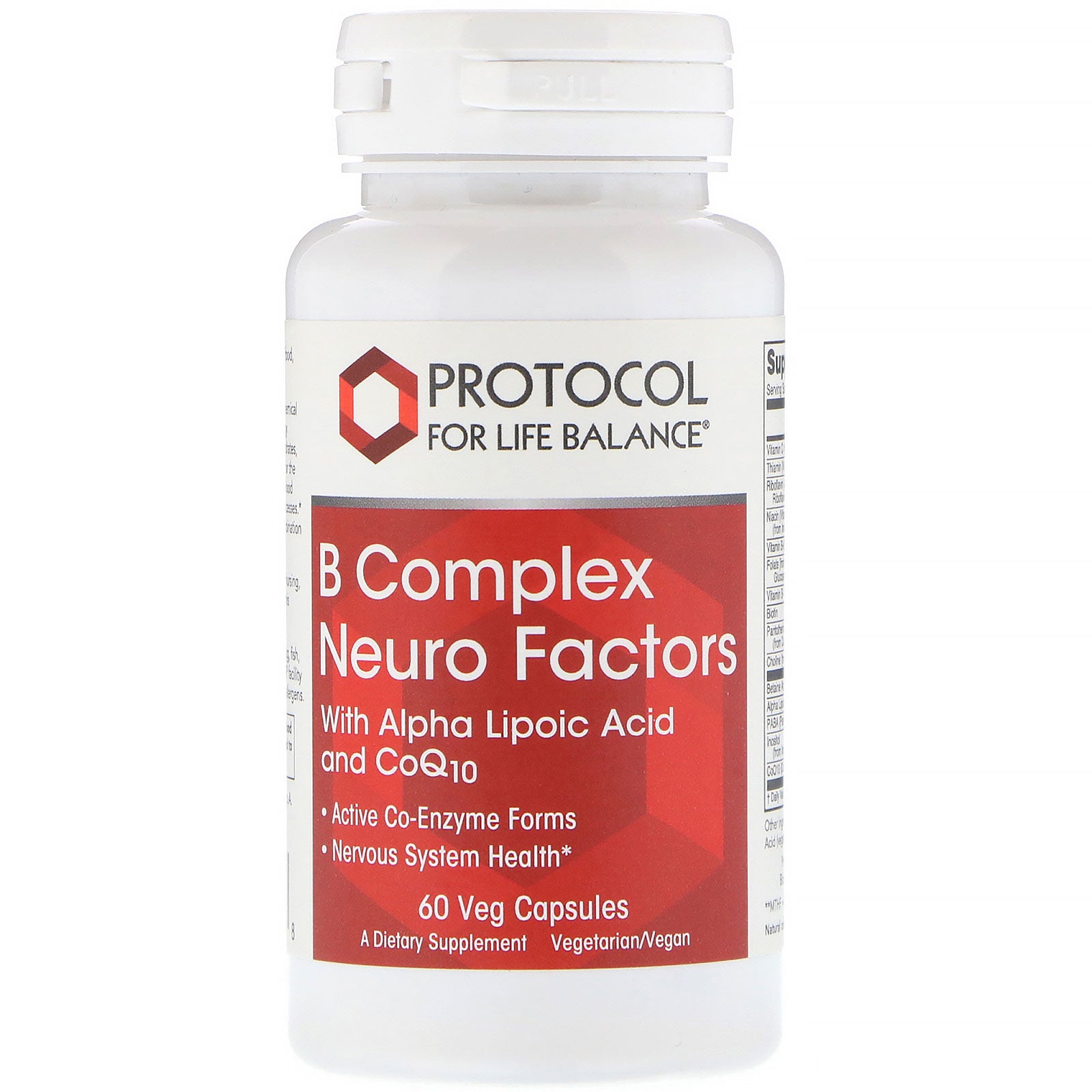B Complex Neuro Factors - Premium Brain & Nerve Support Supplement for Focus, Memory & Cognitive Health - Ideal for Students, Professionals & Seniors