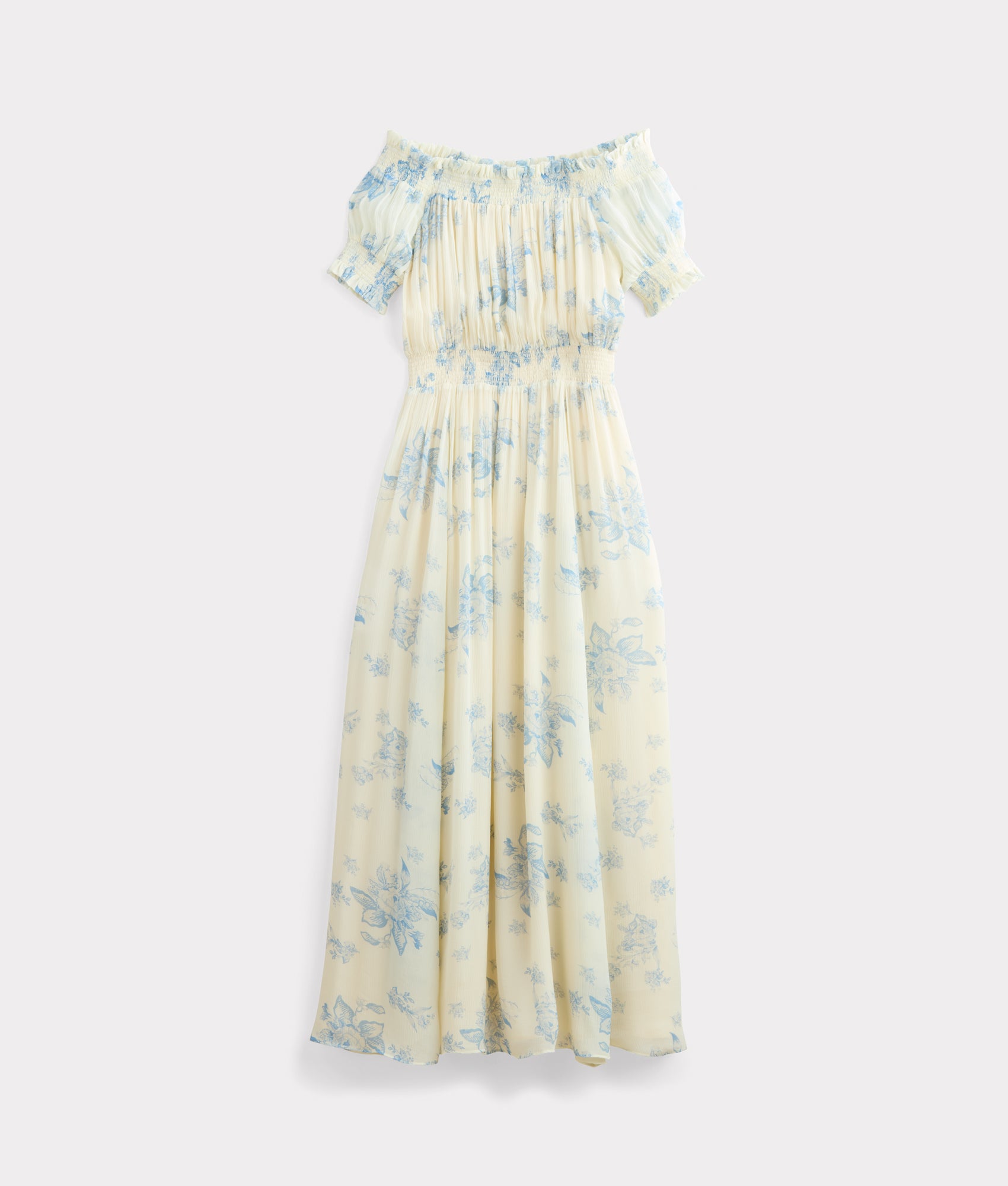 Victoria Floral Lace Maxi Dress in Cream - Elegant Summer Wedding Guest & Party Dress for Women