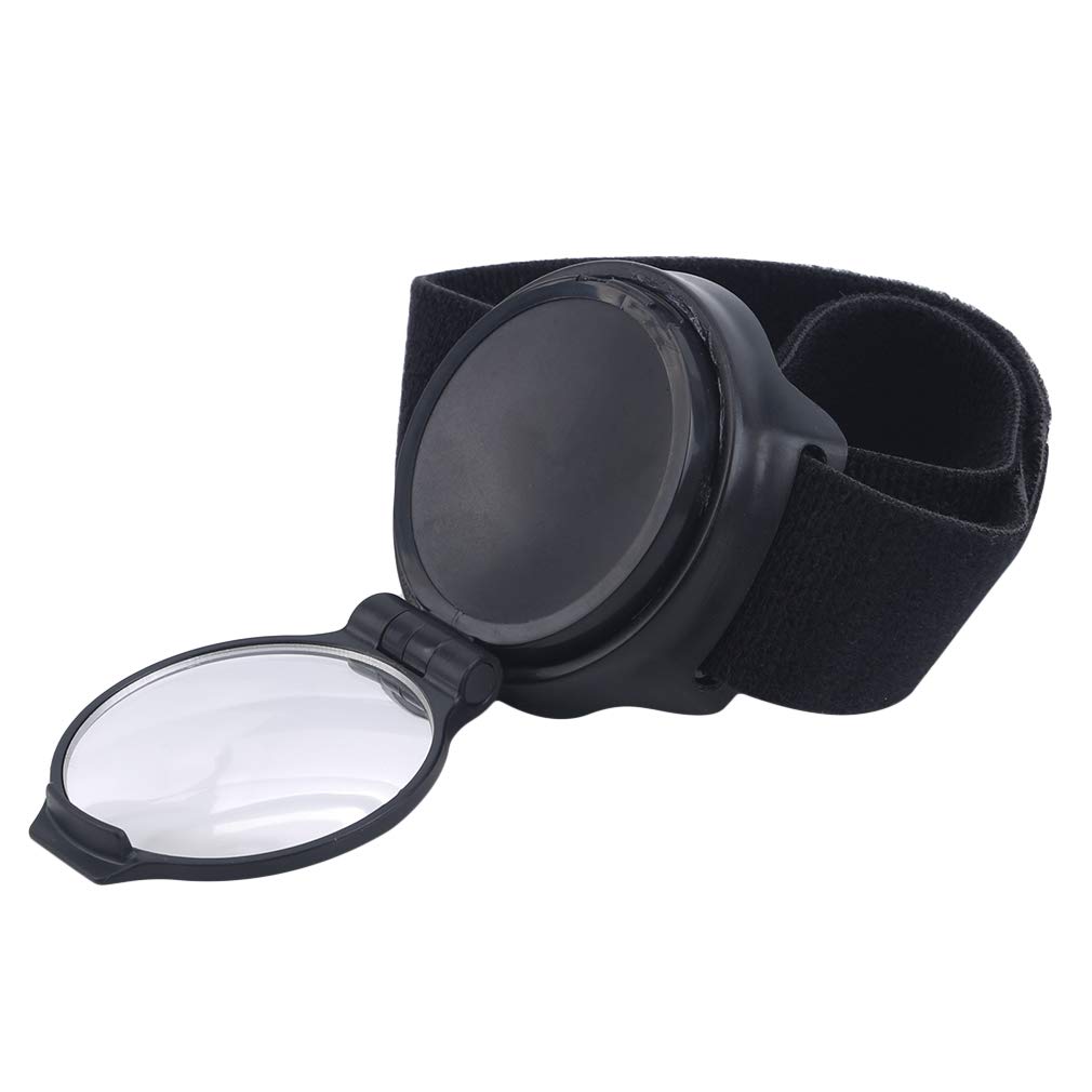 Lehao Adjustable Rear View Wrist Mirror for Biking & Cycling - Perfect for Safe Riding, Jogging, and Outdoor Sports