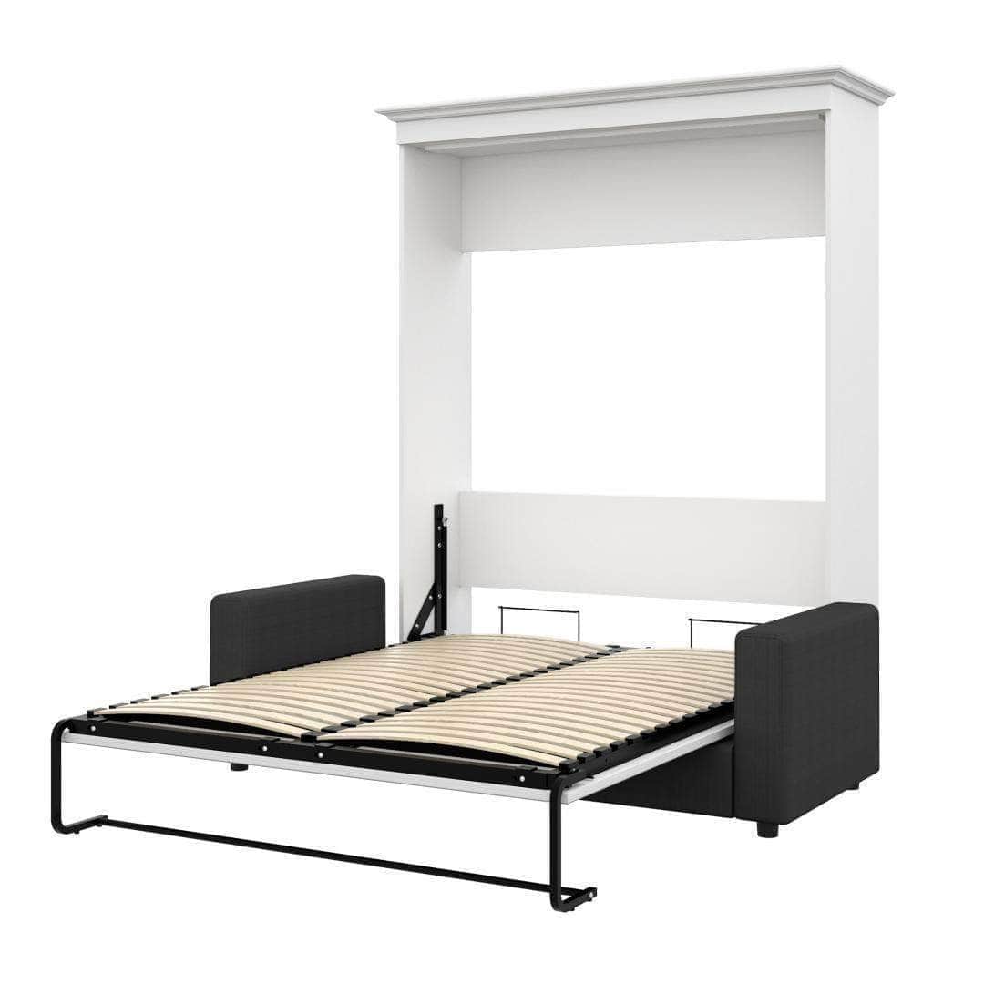 Space-Saving Full Murphy Wall Bed with Sofa - 2 Color Options | Perfect for Small Apartments, Guest Rooms & Studio Living