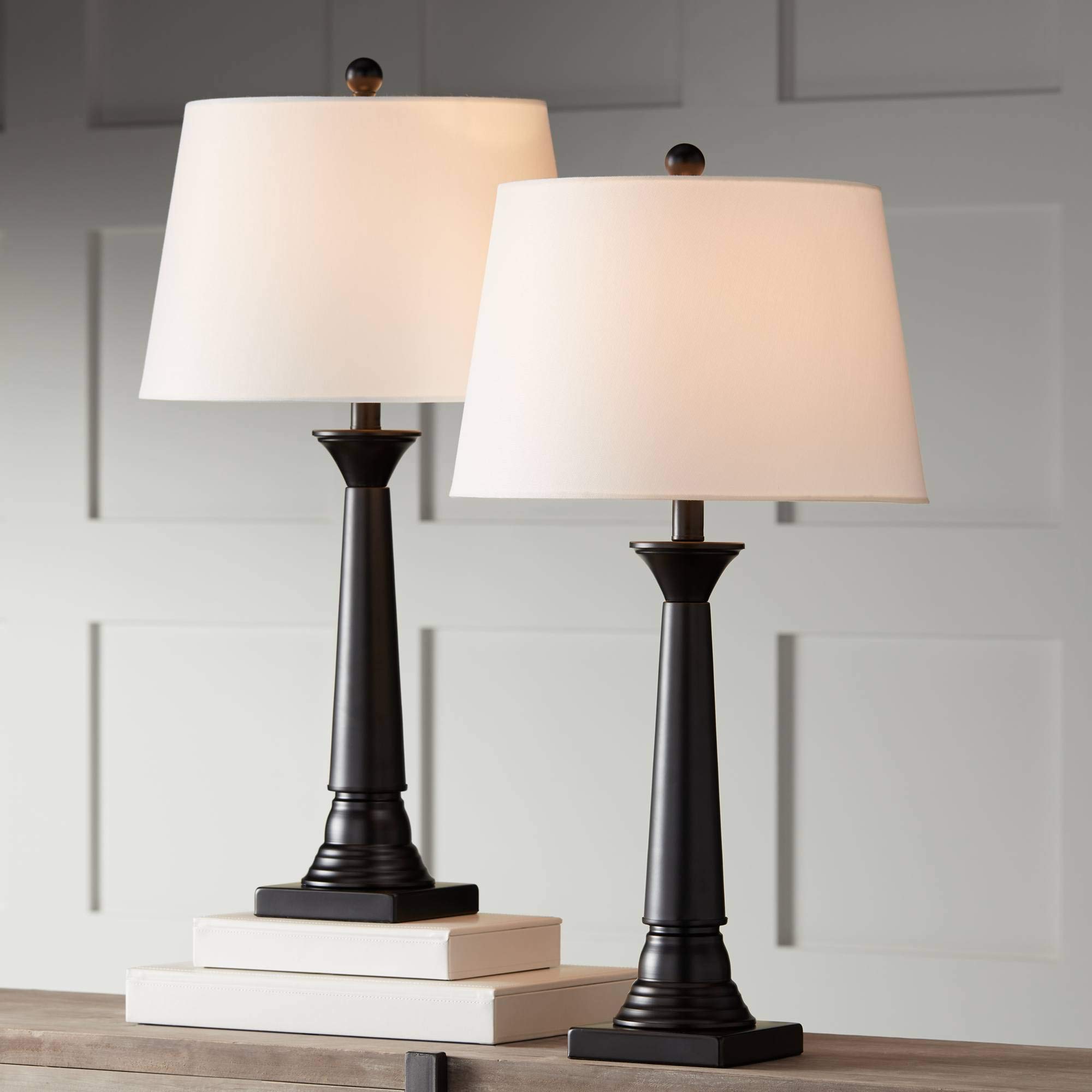 360 Lighting Dolbey Rustic Farmhouse Table Lamps Set of 2 - 28