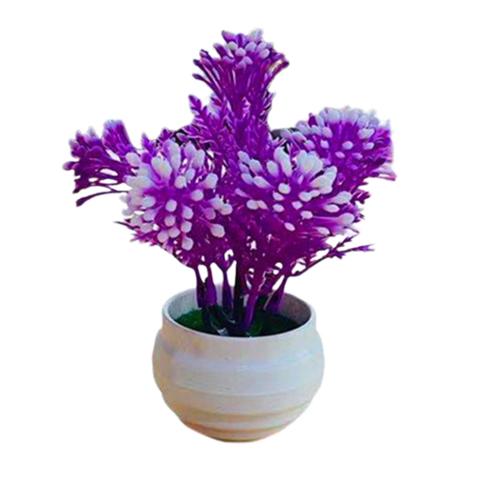 Adonpshy Artificial Orchid Plant in Pot - 12