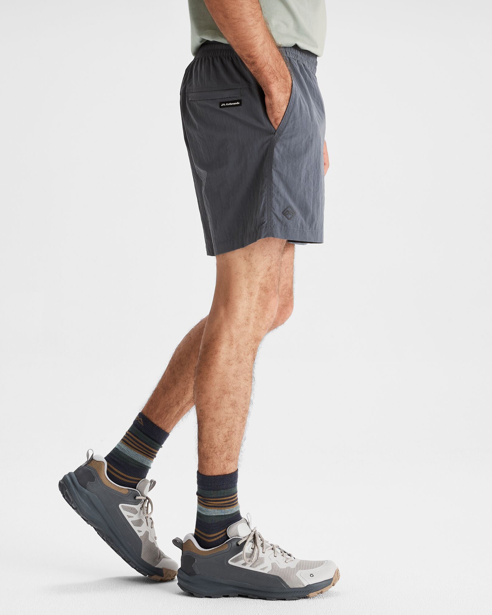 Men's EVRY Day 5 Inch Casual Shorts - Light Navy Blue | Comfortable Summer Wear for Gym, Running & Outdoor Activities