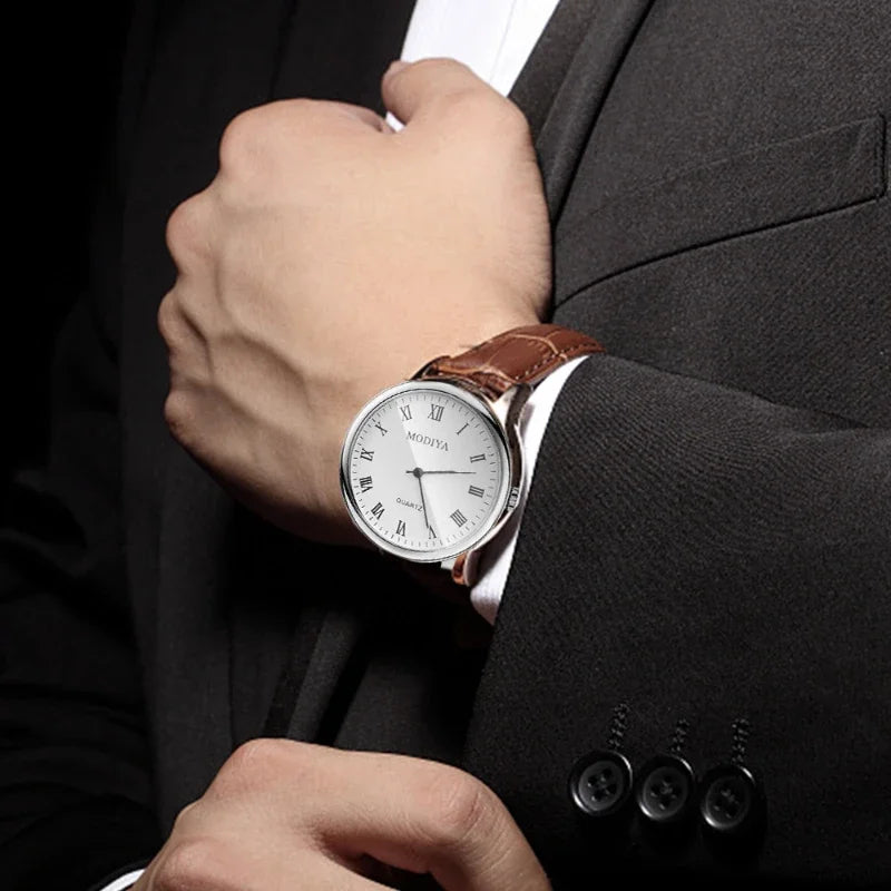 Four Seasons Luxury Watch for Men & Women - Elegant Stainless Steel Analog Wristwatch with Date Display - Perfect for Business, Casual, and Formal Occasions