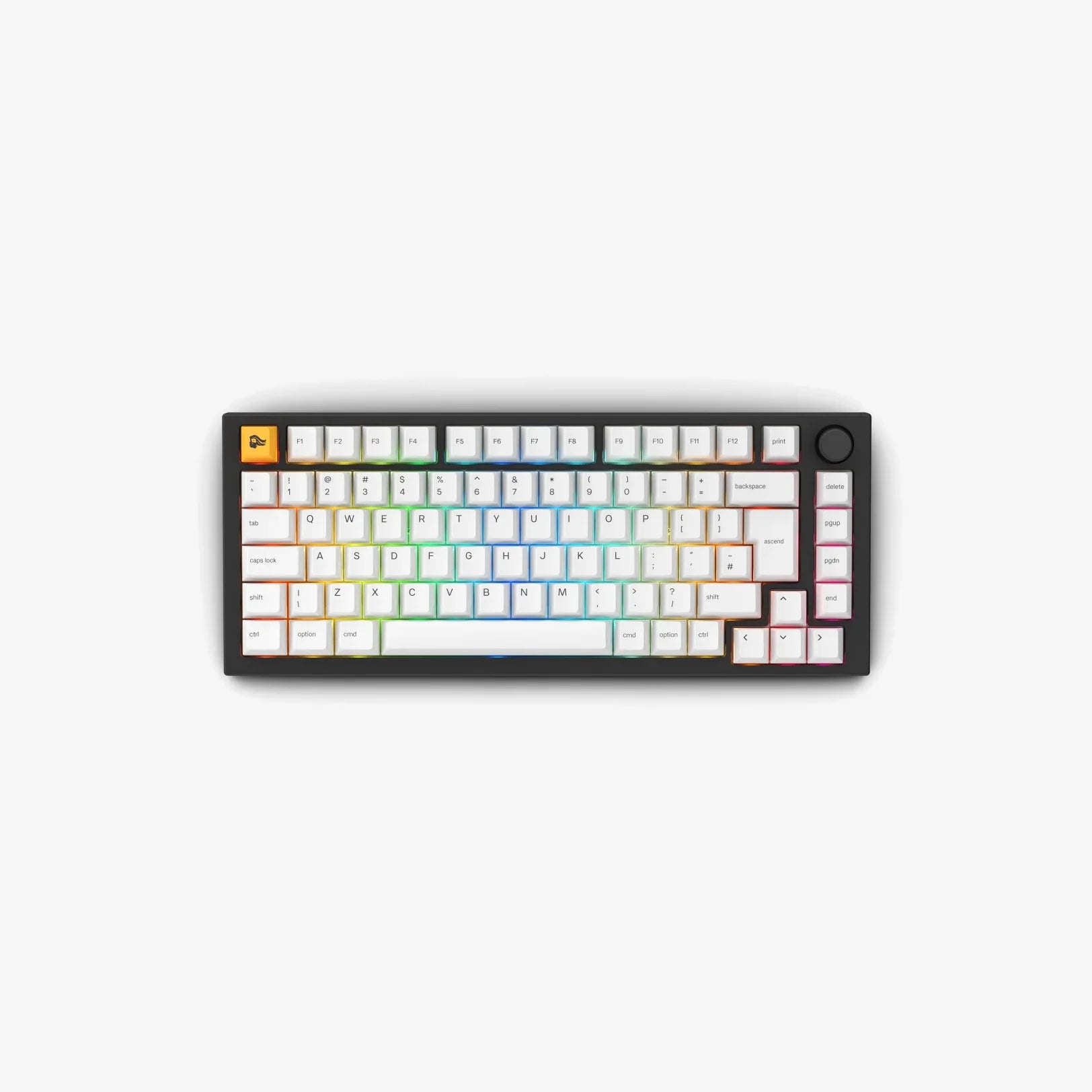 GMMK PRO 75% Mechanical Gaming Keyboard - Hot-Swappable RGB Backlit Wired Keyboard for PC & Mac - Perfect for Gaming, Typing & Office Work
