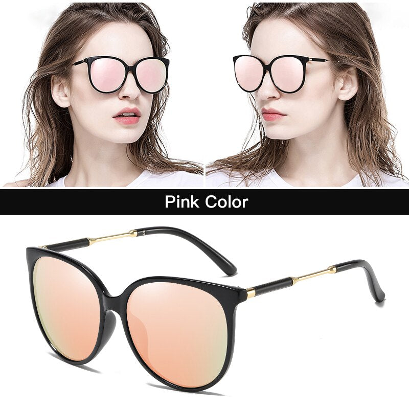 Aidien Women's Full Rim Polycarbonate Oval Reading Glasses with Sunglasses B350 - Stylish Eyewear for Reading & Outdoor Activities