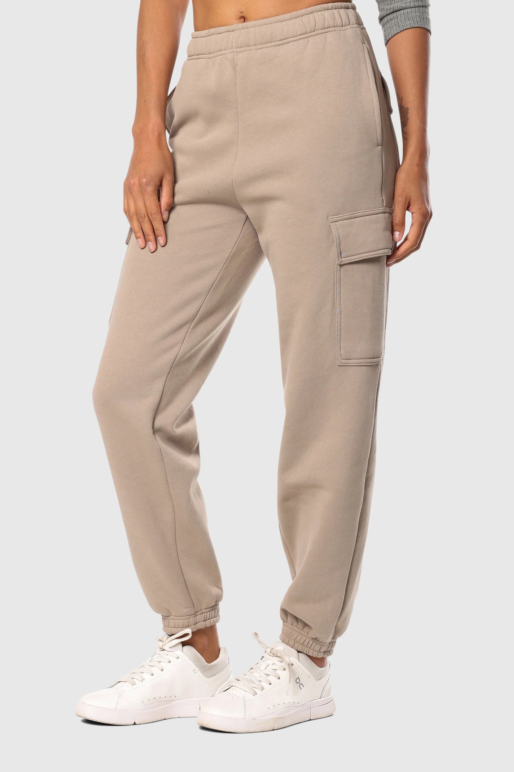 Men's Cargo Sweatpants with Pockets - Athletic Jogger Pants for Gym, Running & Casual Wear - Grey Workout Pants for Men