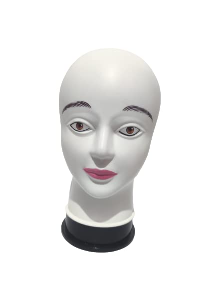 Female Head Mannequin for Wig & Hat Display - 12