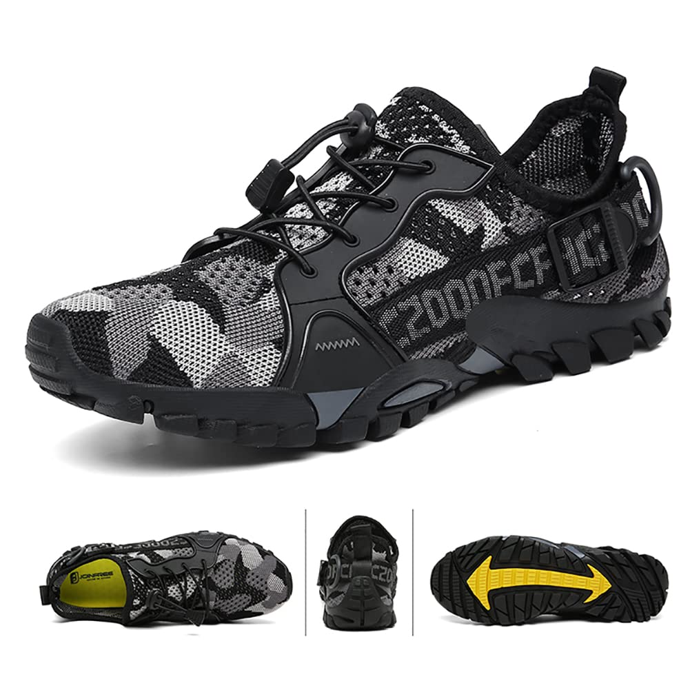 **Men's & Women's Quick-Drying Water Shoes for Hiking, Beach, Travel & Outdoor Activities – Lightweight Aqua Shoes for Trekking, Walking & Climbing**    *(Perfect for Swimming, Kayaking, Snorkeling & Water Sports)*