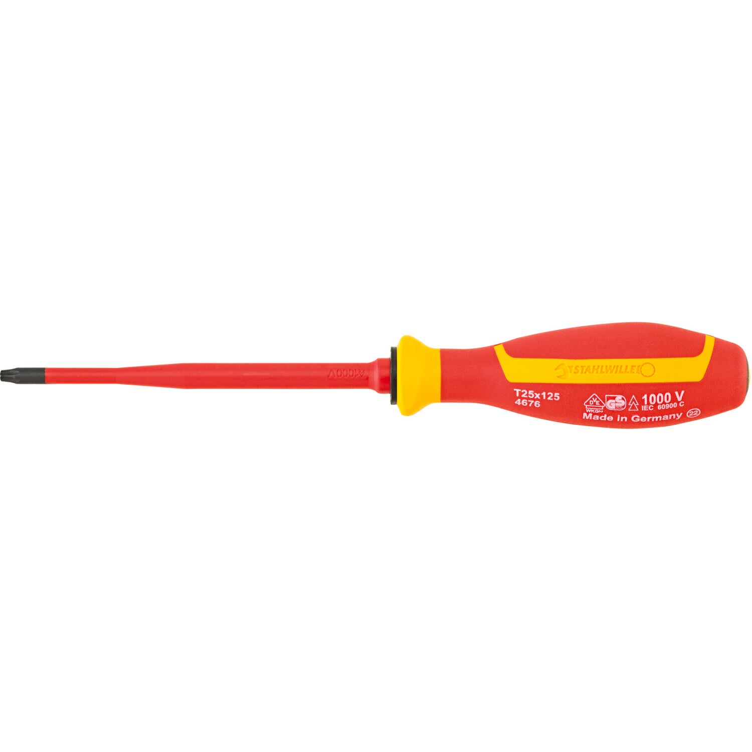 Stahlwille 96838815 VDE TORX Screwdriver Set DRALL+ - Professional Insulated Torx Screwdriver Kit for Electricians & DIY Projects