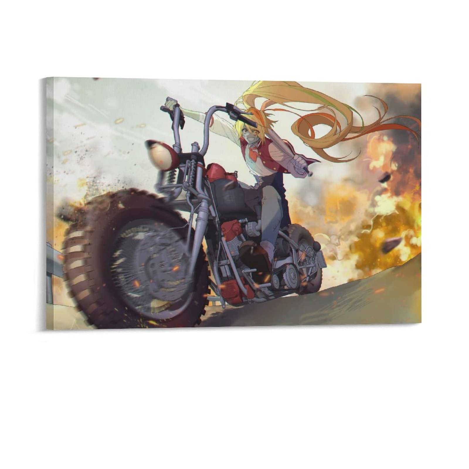 Zombie Land Saga Anime Nikaidou Saki Canvas Poster - Japanese Anime Wall Art Decor for Living Room, Bedroom & Office - Sports Landscape Painting Print - Perfect Gift for Anime Fans & Home Decoration