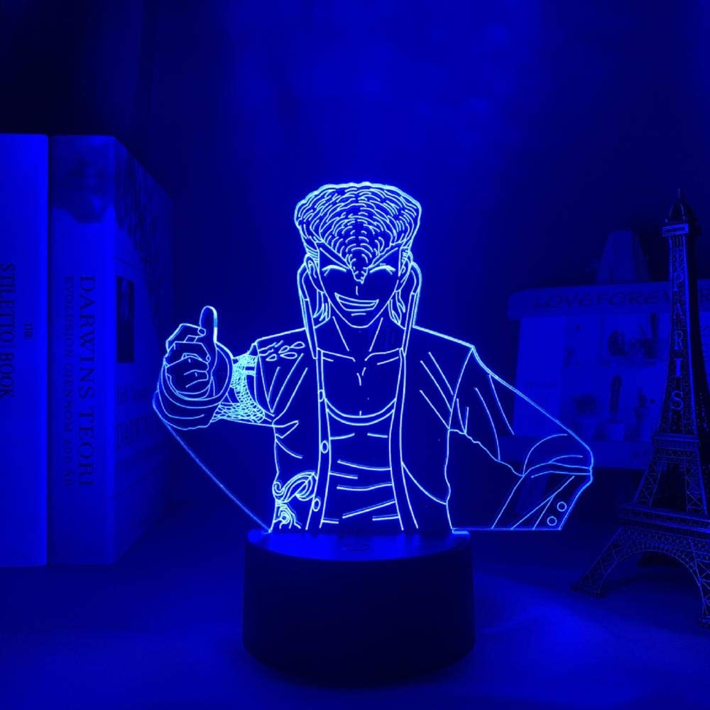 3D Illusion LED Night Light - 7 Color Changing Touch Lamp for Kids & Adults | Acrylic Table Lamp for Bedroom Decor, Gift Idea | Perfect for Nursery, Dorm Room & Home Decoration