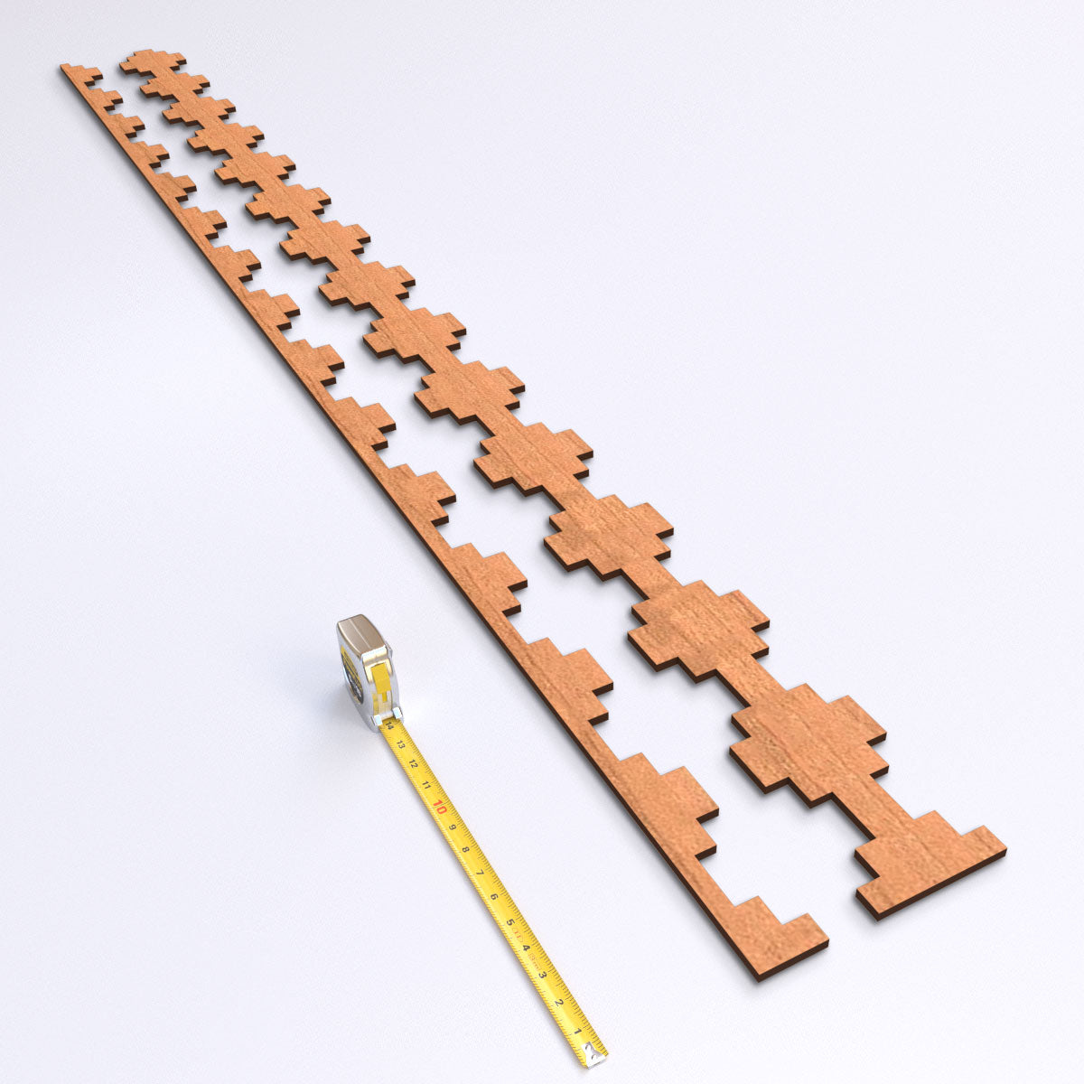 Adjustable Wood Slat Wall Kit - Modern Acoustic Panel for Home & Office Decor | DIY Room Divider & Soundproofing Solution
