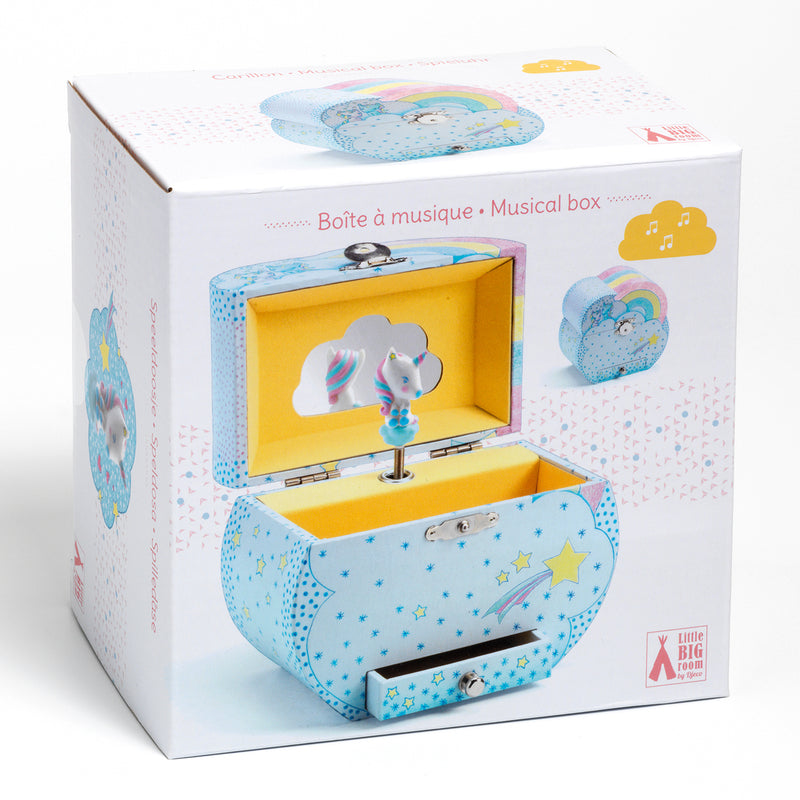 Djeco Unicorn's Dream Music Box - Magical Melody Jewelry Box for Girls | Perfect Gift for Birthdays, Christmas & Bedtime Lullabies