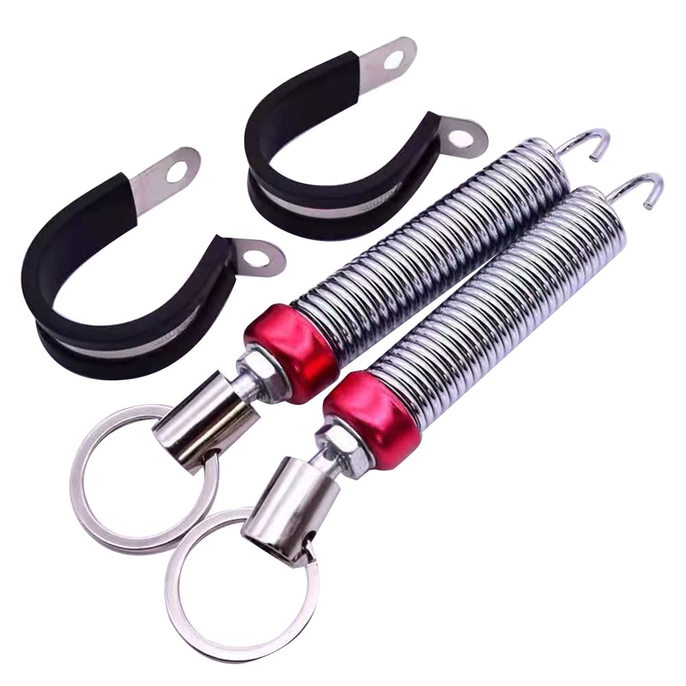 SEADEAR 2Pcs Adjustable Car Trunk Lid Spring Lift Assist - Heavy Duty Boot Lid Lifting Support Spring for Sedan, SUV, Hatchback - Perfect for Easy Trunk Access & Hands-Free Loading (Car Accessories & Auto Parts)