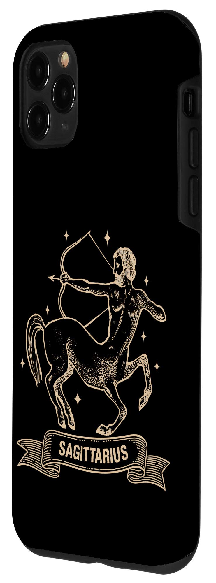 iPhone 11 Pro Max Case - Sagittarius Zodiac Sign Constellation Design - Durable Protective Cover for Men, Women & Kids - Perfect Gift for Astrology Lovers & Phone Protection