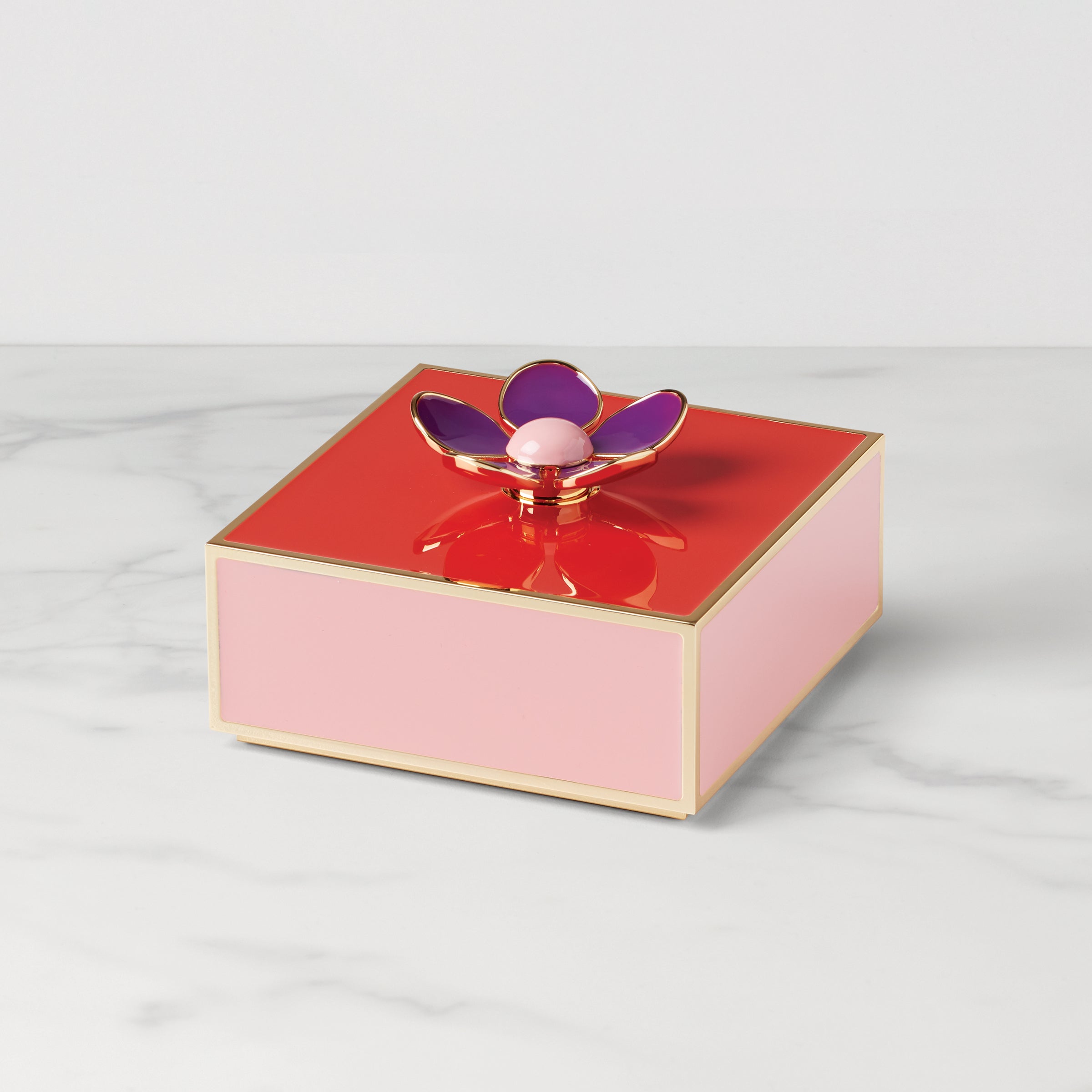 Make It Pop Floral Gift Box - Elegant Red & Pink Floral Design for Birthdays, Weddings & Home Decor